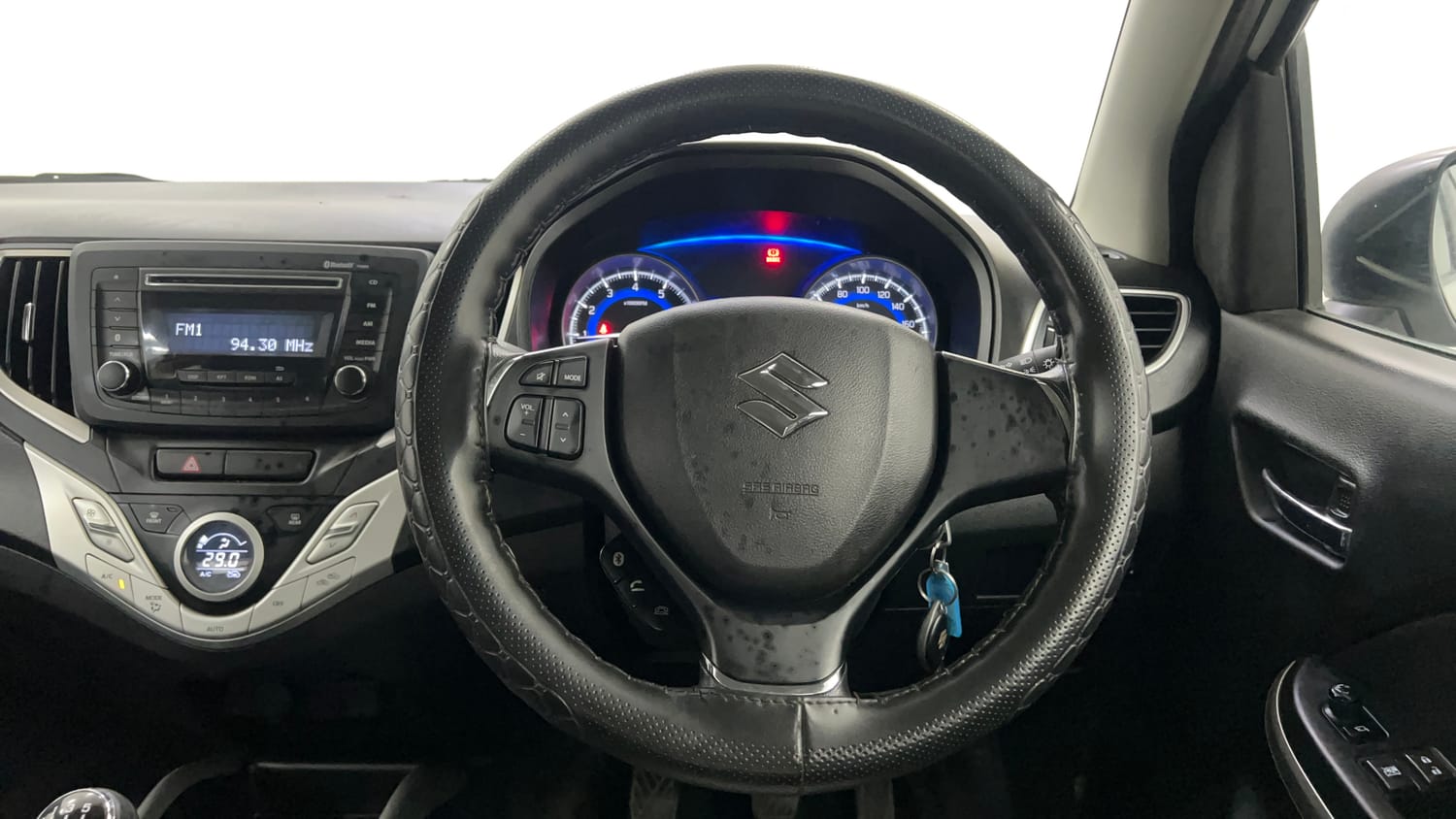 Used 2018 Maruti Suzuki Baleno Delta 1.2 Petrol Manual interior STEERING VIEW