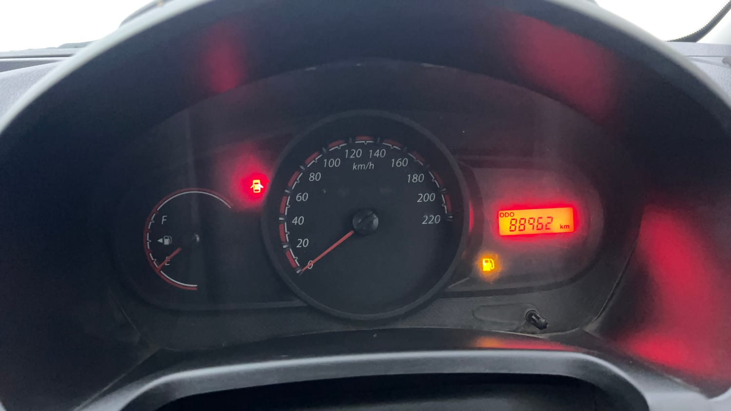 Used 2013 Ford Figo Duratorq Diesel EXI 1.4 Diesel Manual interior CLUSTERMETER VIEW