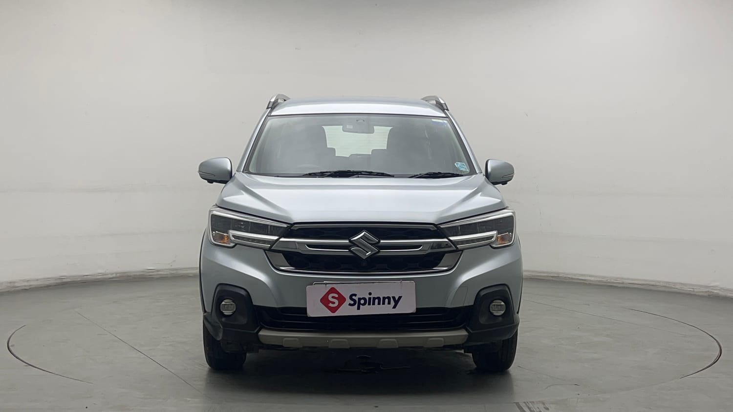Used 2022 Maruti Suzuki XL6 Alpha Plus AT Petrol Petrol Automatic exterior FRONT VIEW