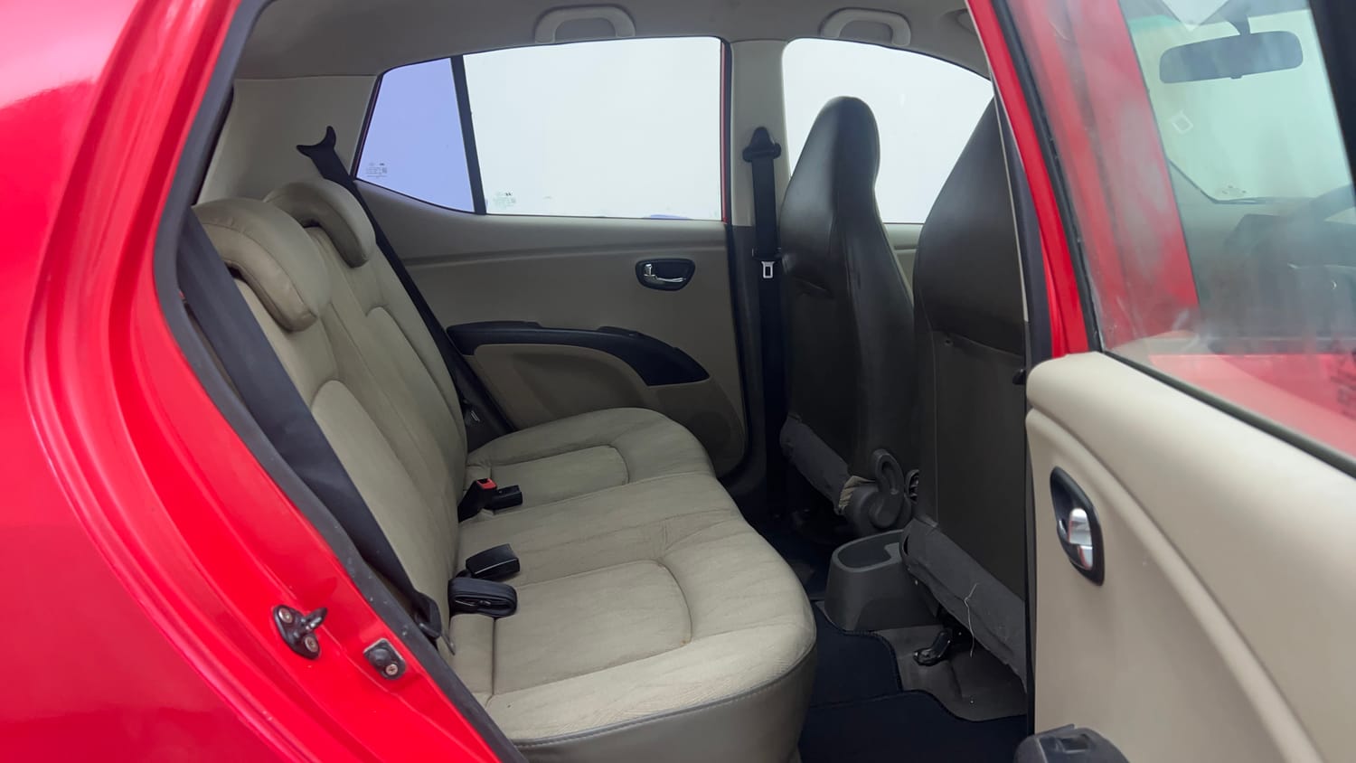 Used 2012 Hyundai i10 Sportz 1.2 AT Kappa2 Petrol Automatic interior RIGHT SIDE REAR DOOR CABIN VIEW