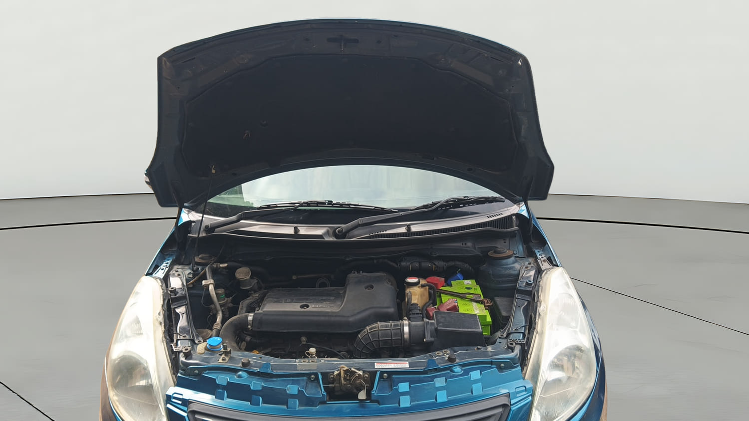 Used 2013 Maruti Suzuki Swift Dzire VDI Diesel Manual engine ENGINE & BONNET OPEN FRONT VIEW
