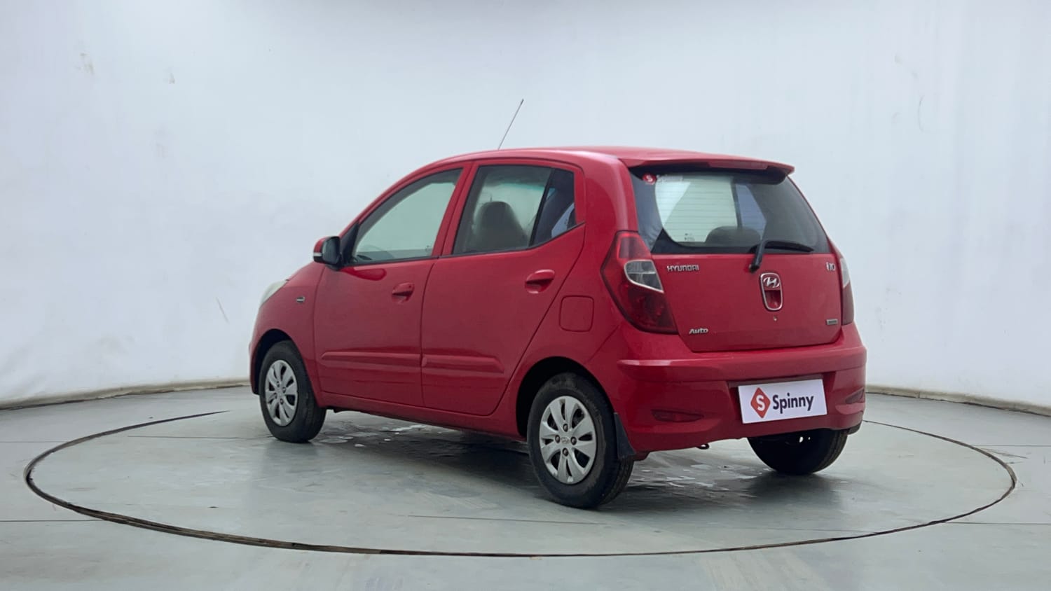 Used 2012 Hyundai i10 Sportz 1.2 AT Kappa2 Petrol Automatic exterior LEFT REAR CORNER VIEW