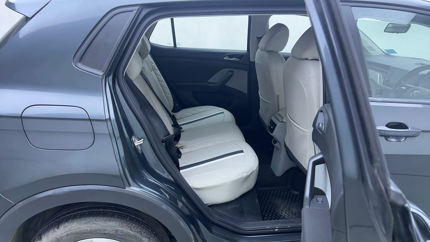 Used 2022 Skoda Kushaq Ambition 1.0L TSI AT Petrol Automatic interior RIGHT SIDE REAR DOOR CABIN VIEW