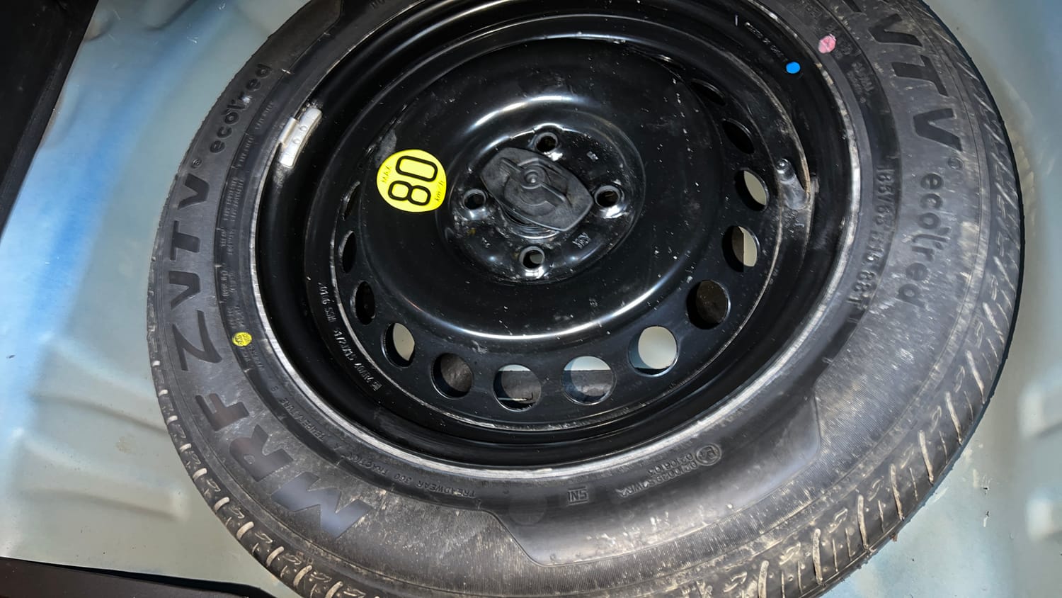 Used 2021 Maruti Suzuki Baleno Alpha Petrol Manual tyres SPARE TYRE VIEW