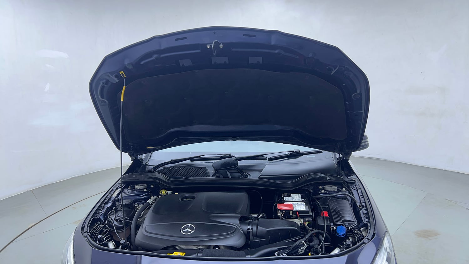 Used 2018 Mercedes-Benz CLA 200 Petrol Sport Petrol Automatic engine ENGINE & BONNET OPEN FRONT VIEW