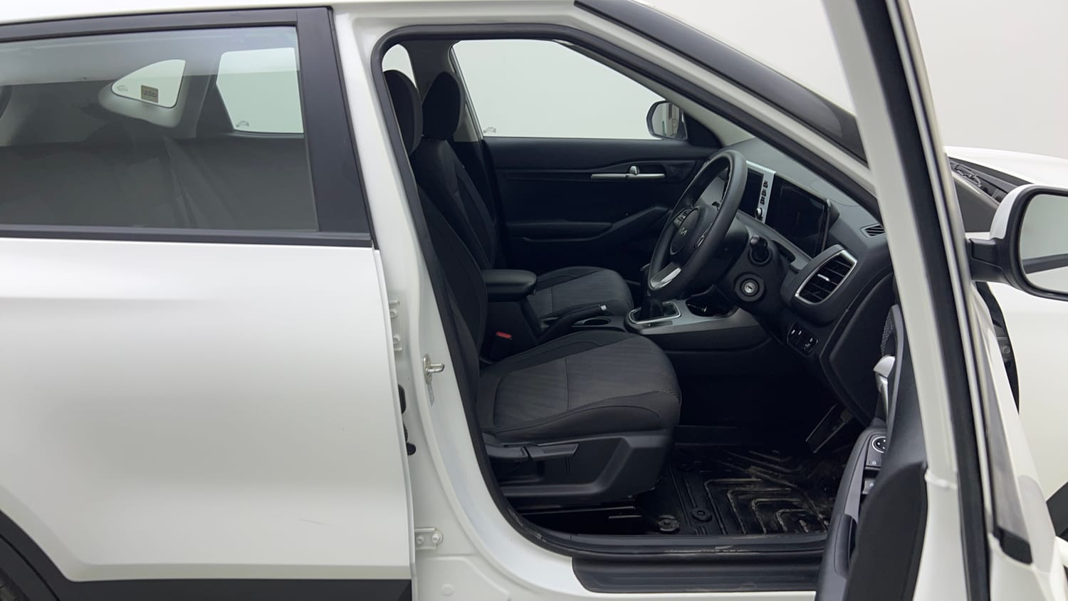 Used 2024 Kia Seltos HTK 1.5 Petrol MT Petrol Manual interior RIGHT SIDE FRONT DOOR CABIN VIEW