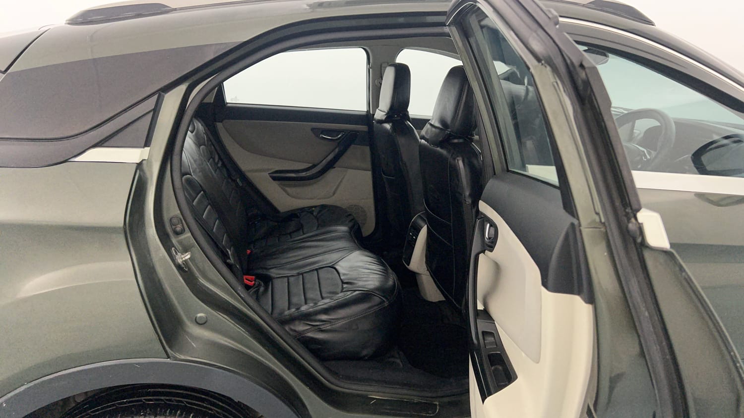 Used 2021 Tata Nexon XZ Petrol Manual interior RIGHT SIDE REAR DOOR CABIN VIEW