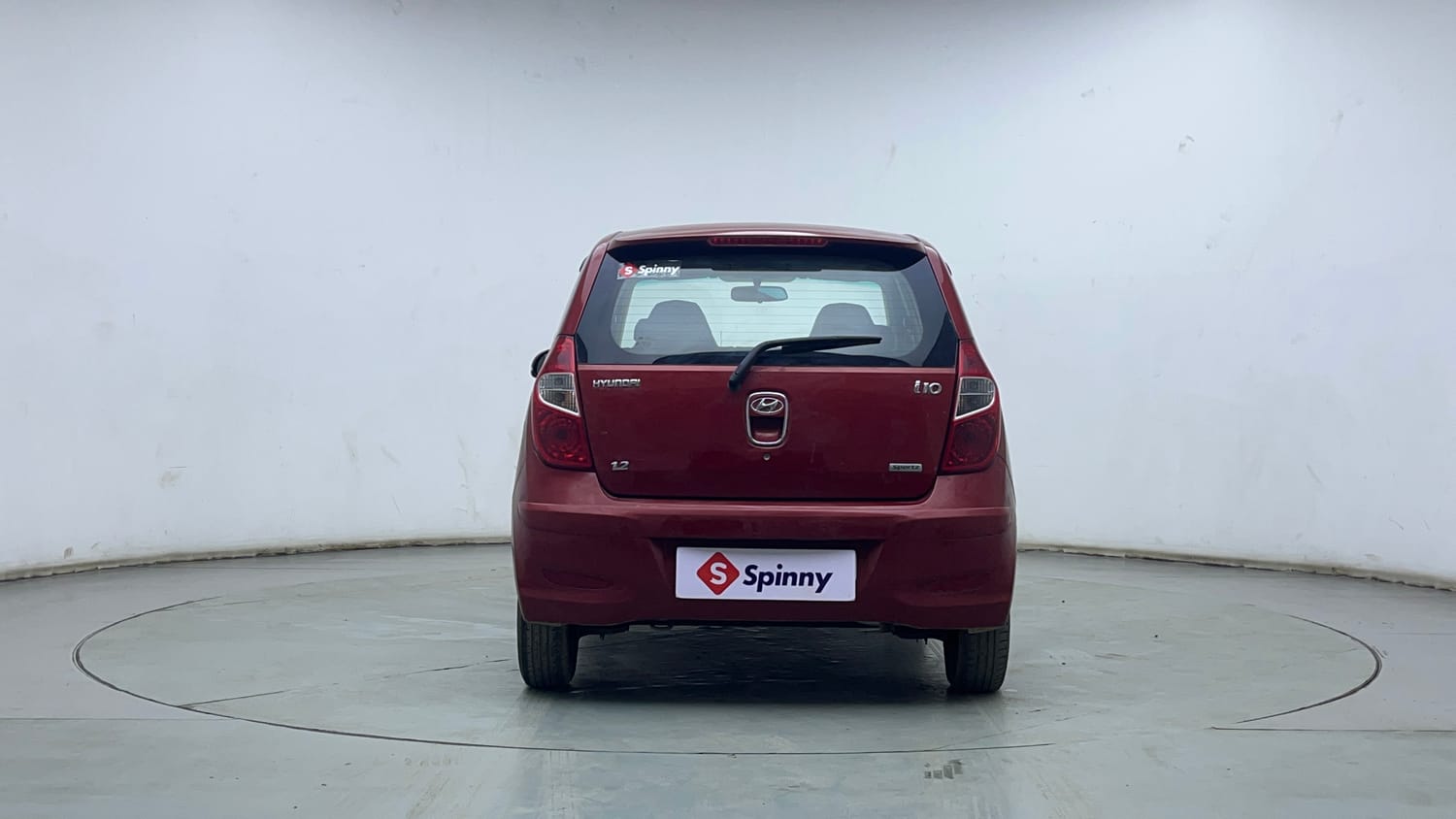 Used 2012 Hyundai i10 Sportz 1.2 Kappa2 Petrol Manual exterior BACK VIEW