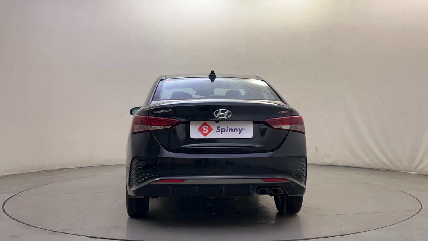 Used 2020 Hyundai Verna SX (O) 1.0 Turbo DCT Petrol Automatic exterior BACK VIEW