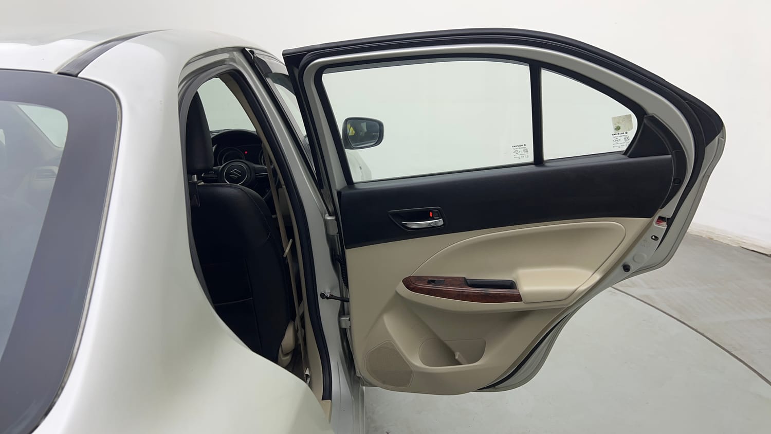 Used 2018 Maruti Suzuki Dzire VXi AMT Petrol Automatic interior RIGHT REAR DOOR OPEN VIEW