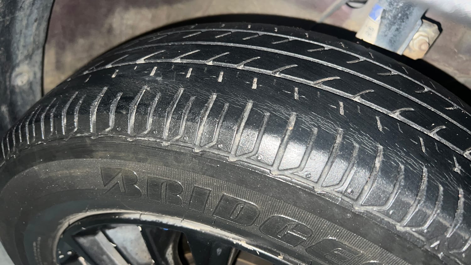 Used 2020 Maruti Suzuki XL6 Alpha MT Petrol Petrol Manual tyres RIGHT FRONT TYRE TREAD VIEW