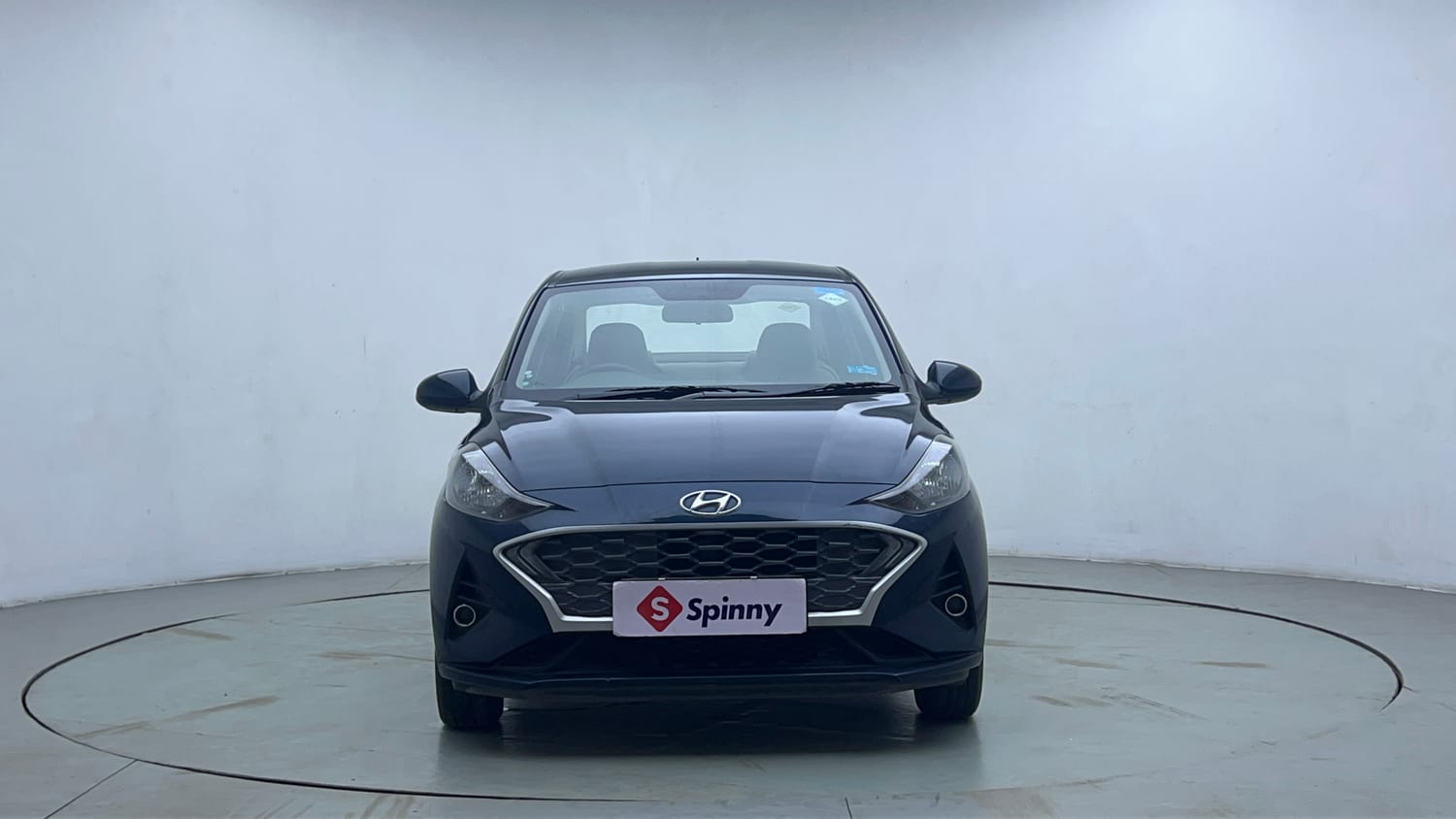 Used 2022 Hyundai Aura S 1.2 CNG Cng Manual exterior FRONT VIEW