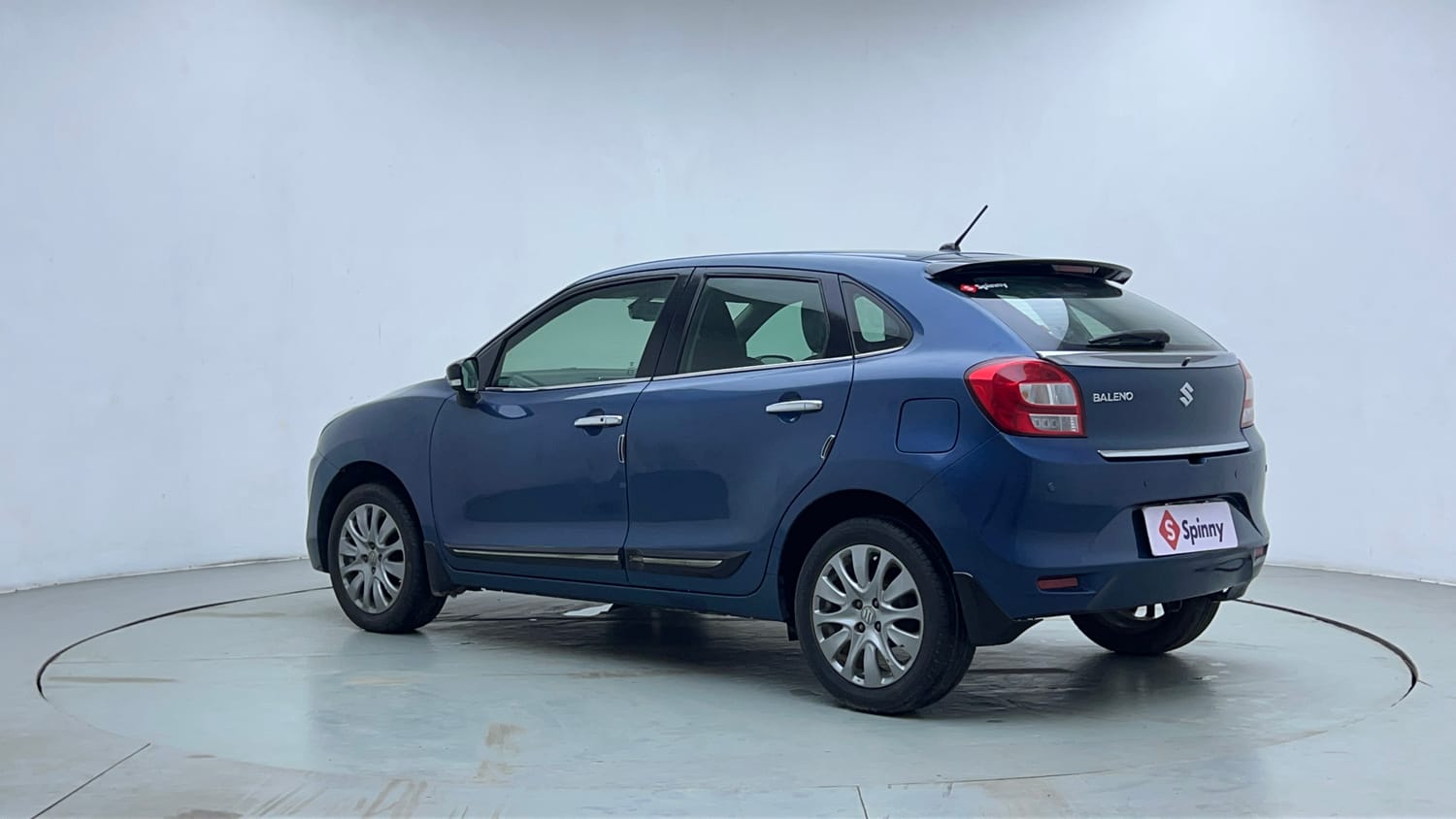 Used 2016 Maruti Suzuki Baleno Alpha 1.2 Petrol Manual exterior LEFT REAR CORNER VIEW