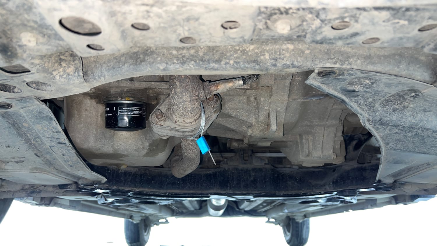 Used 2016 Maruti Suzuki Swift Lxi (O) Petrol Manual extra FRONT LEFT UNDERBODY VIEW