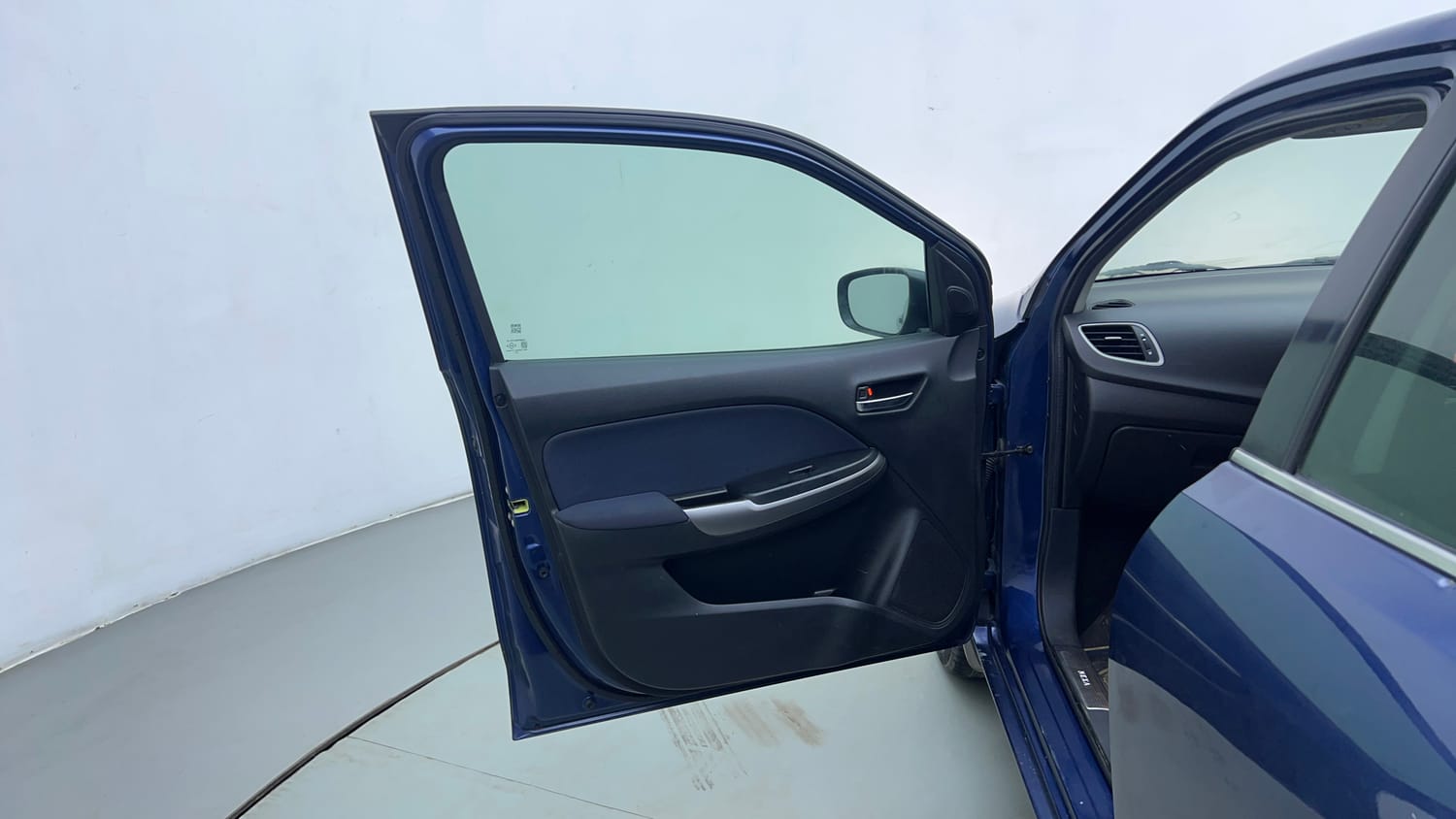 Used 2021 Maruti Suzuki Baleno Alpha Petrol Manual interior LEFT FRONT DOOR OPEN VIEW