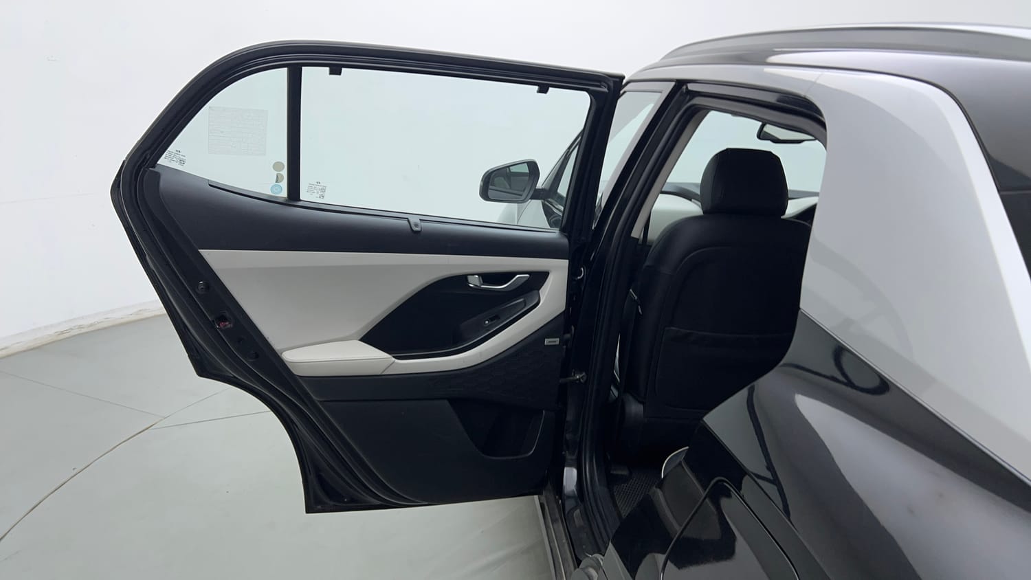 Used 2024 Hyundai Creta SX (O) 1.5 Petrol IVT Petrol Automatic interior LEFT REAR DOOR OPEN VIEW