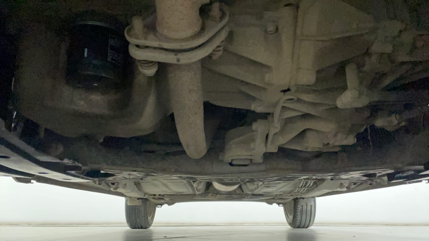 Used 2019 Maruti Suzuki Baleno Alpha Petrol Manual extra FRONT LEFT UNDERBODY VIEW