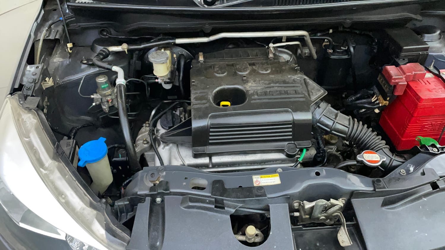Used 2015 Maruti Suzuki Celerio ZXi Petrol Manual engine ENGINE RIGHT SIDE VIEW