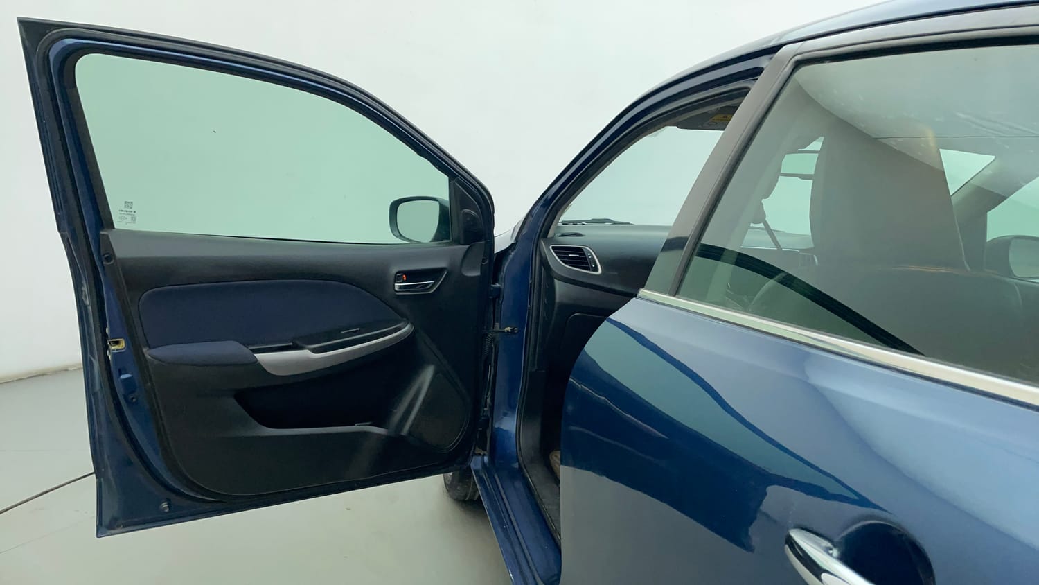 Used 2019 Maruti Suzuki Baleno Alpha Petrol Manual interior LEFT FRONT DOOR OPEN VIEW