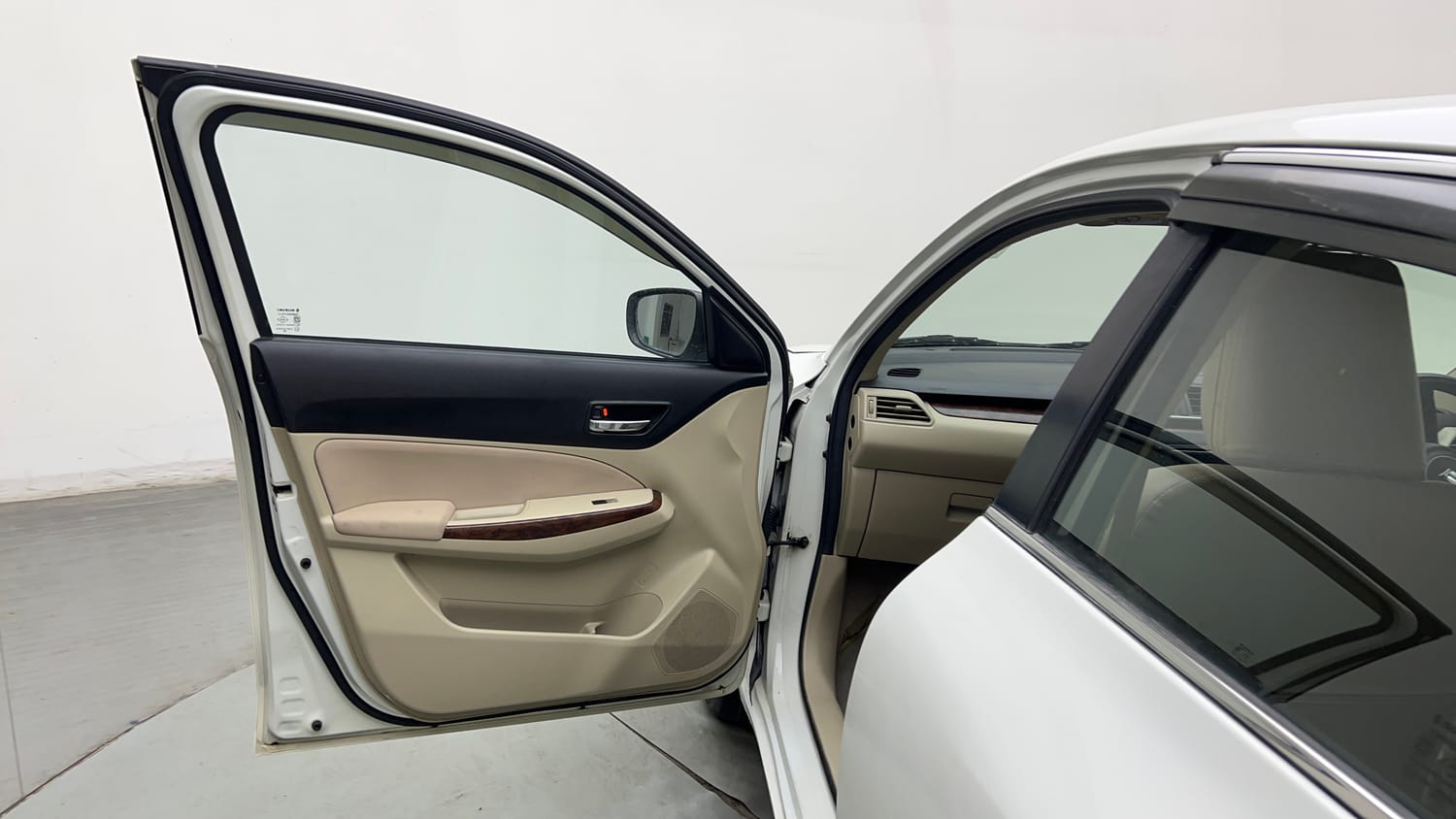 Used 2018 Maruti Suzuki Dzire ZXi AMT Petrol Automatic interior LEFT FRONT DOOR OPEN VIEW