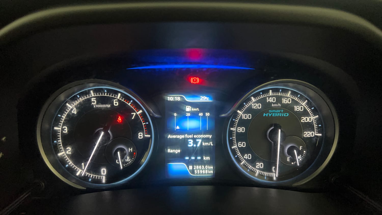Used 2020 Maruti Suzuki XL6 Alpha MT Petrol Petrol Manual interior CLUSTERMETER VIEW