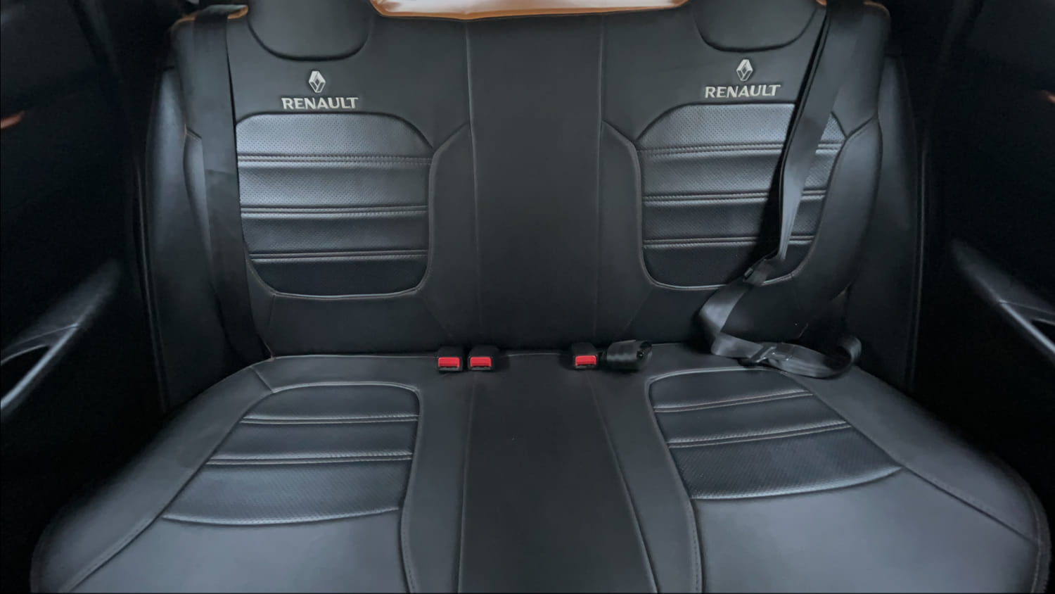 Used 2017 Renault Kwid CLIMBER 1.0 AMT Petrol Automatic interior REAR SEAT CONDITION VIEW