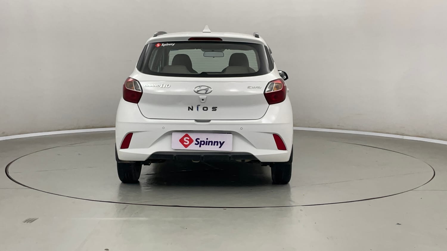 Used 2020 Hyundai Grand i10 Nios Sportz 1.2 Kappa VTVT Petrol Manual exterior BACK VIEW