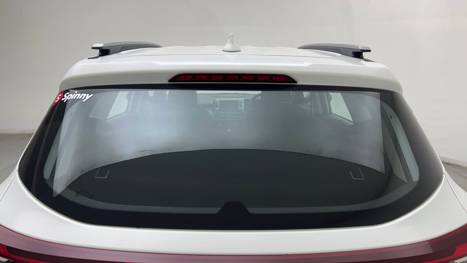 Used 2024 Kia Seltos HTK 1.5 Petrol MT Petrol Manual exterior BACK WINDSHIELD VIEW