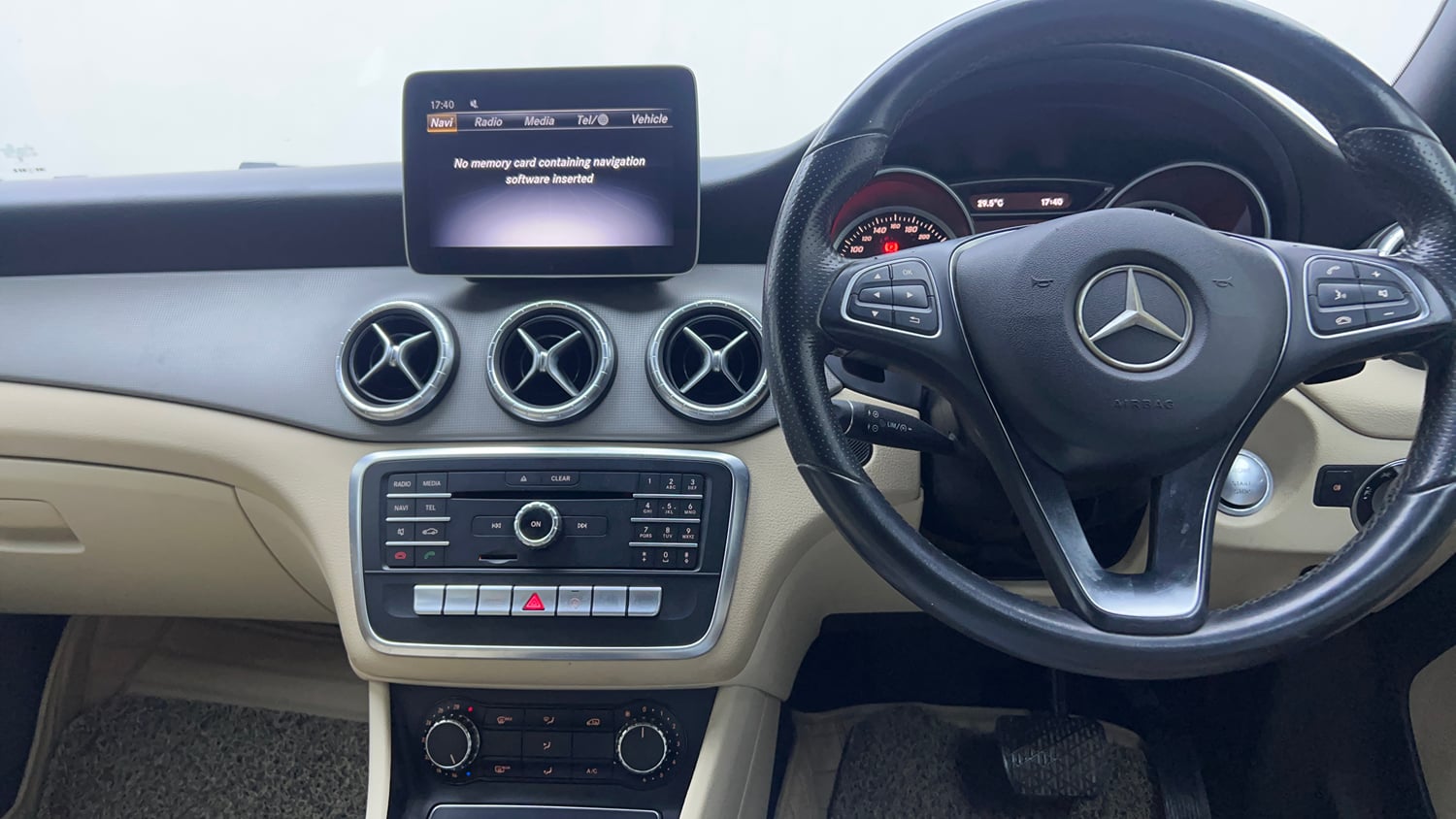 Used 2018 Mercedes-Benz CLA 200 Petrol Sport Petrol Automatic interior MUSIC SYSTEM & AC CONTROL VIEW