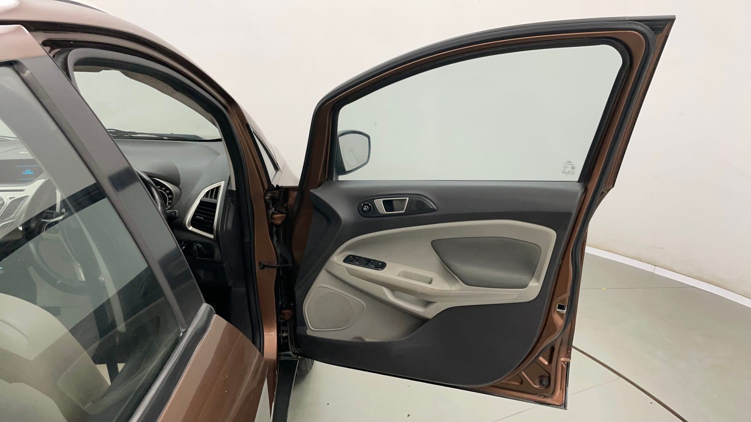 Used 2016 Ford EcoSport Titanium 1.5L TDCi Diesel Manual interior RIGHT FRONT DOOR OPEN VIEW
