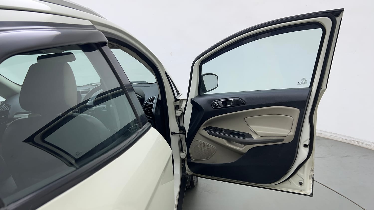 Used 2020 Ford EcoSport Titanium 1.5L Ti-VCT Petrol Manual interior RIGHT FRONT DOOR OPEN VIEW