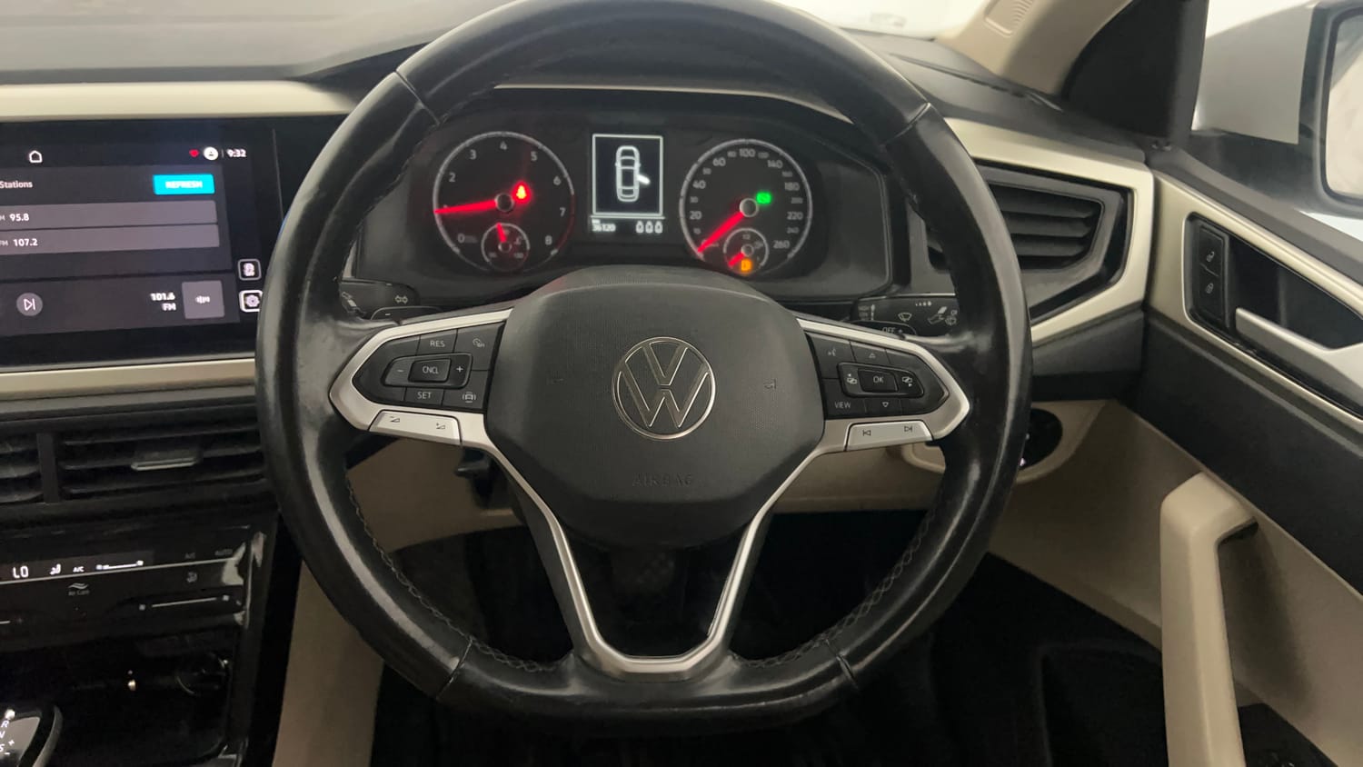 Used 2024 Volkswagen Virtus Highline 1.0 TSI AT Petrol Automatic interior STEERING VIEW