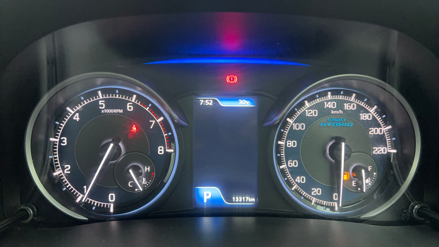 Used 2022 Maruti Suzuki XL6 Alpha Plus AT Petrol Petrol Automatic interior CLUSTERMETER VIEW