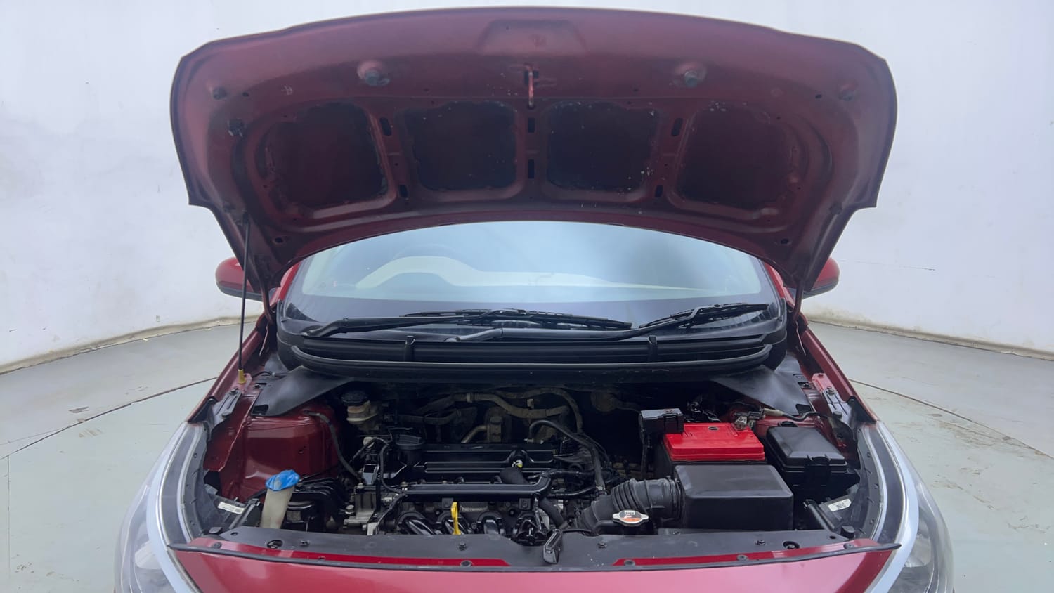Used 2019 Hyundai Elite i20 Magna 1.2 Petrol Manual engine ENGINE & BONNET OPEN FRONT VIEW