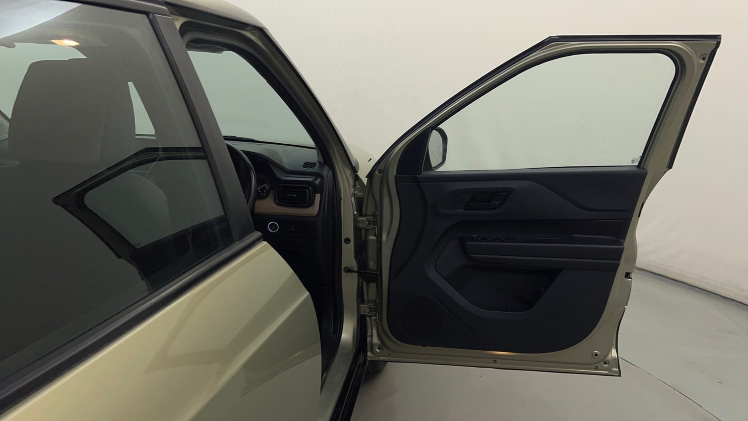 Used 2023 Tata Punch Kaziranga Creative iRA Pack AMT Petrol Automatic interior RIGHT FRONT DOOR OPEN VIEW