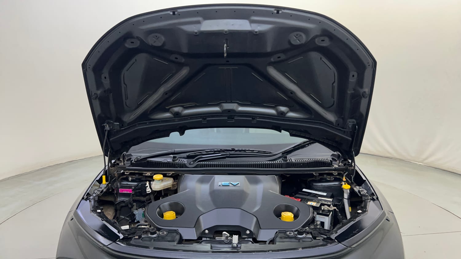 Used 2025 Tata Nexon EV Empowered 45 Electric Automatic engine ENGINE & BONNET OPEN FRONT VIEW