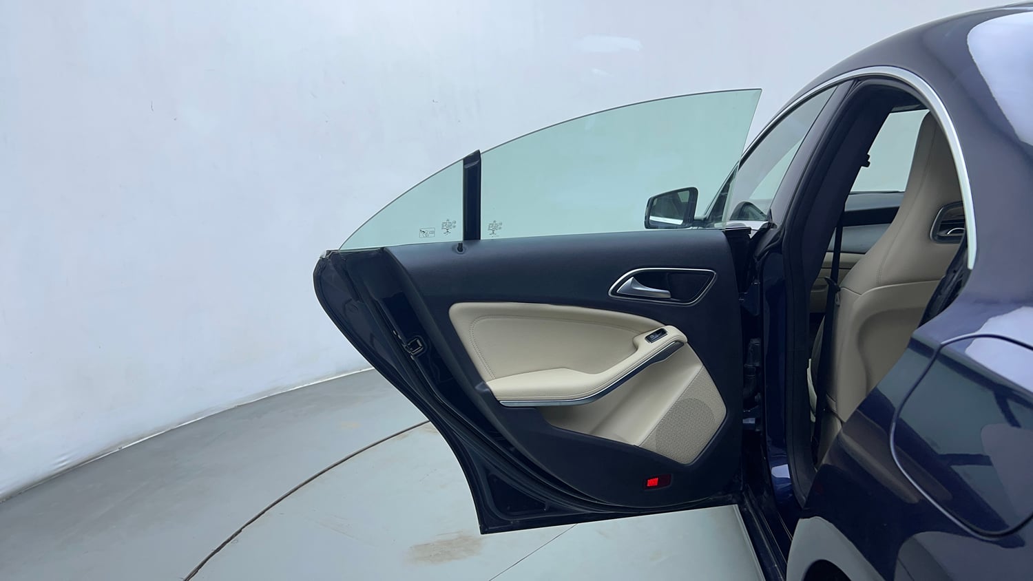 Used 2018 Mercedes-Benz CLA 200 Petrol Sport Petrol Automatic interior LEFT REAR DOOR OPEN VIEW