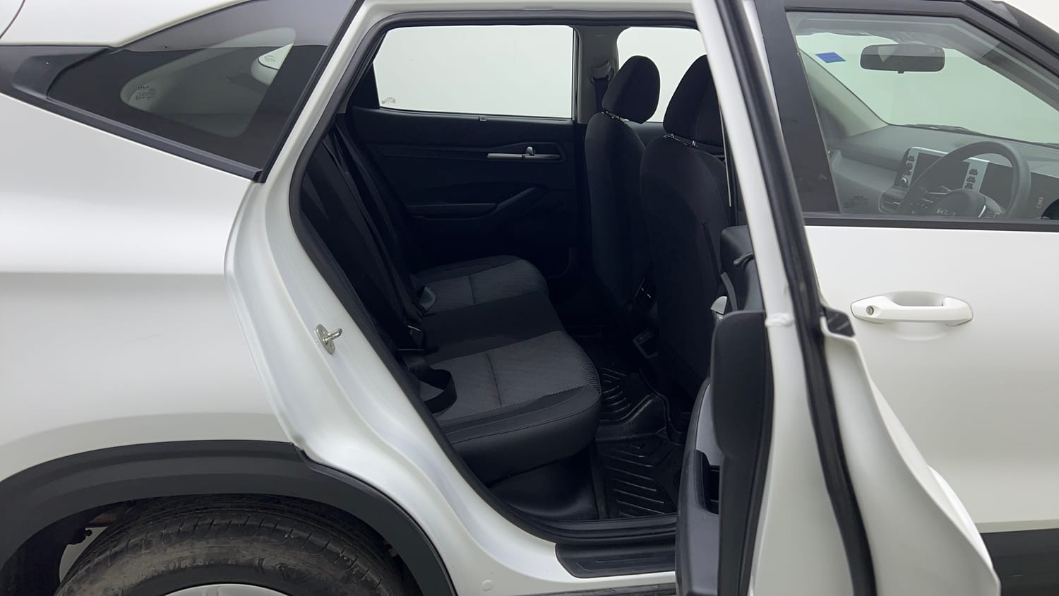 Used 2024 Kia Seltos HTK 1.5 Petrol MT Petrol Manual interior RIGHT SIDE REAR DOOR CABIN VIEW