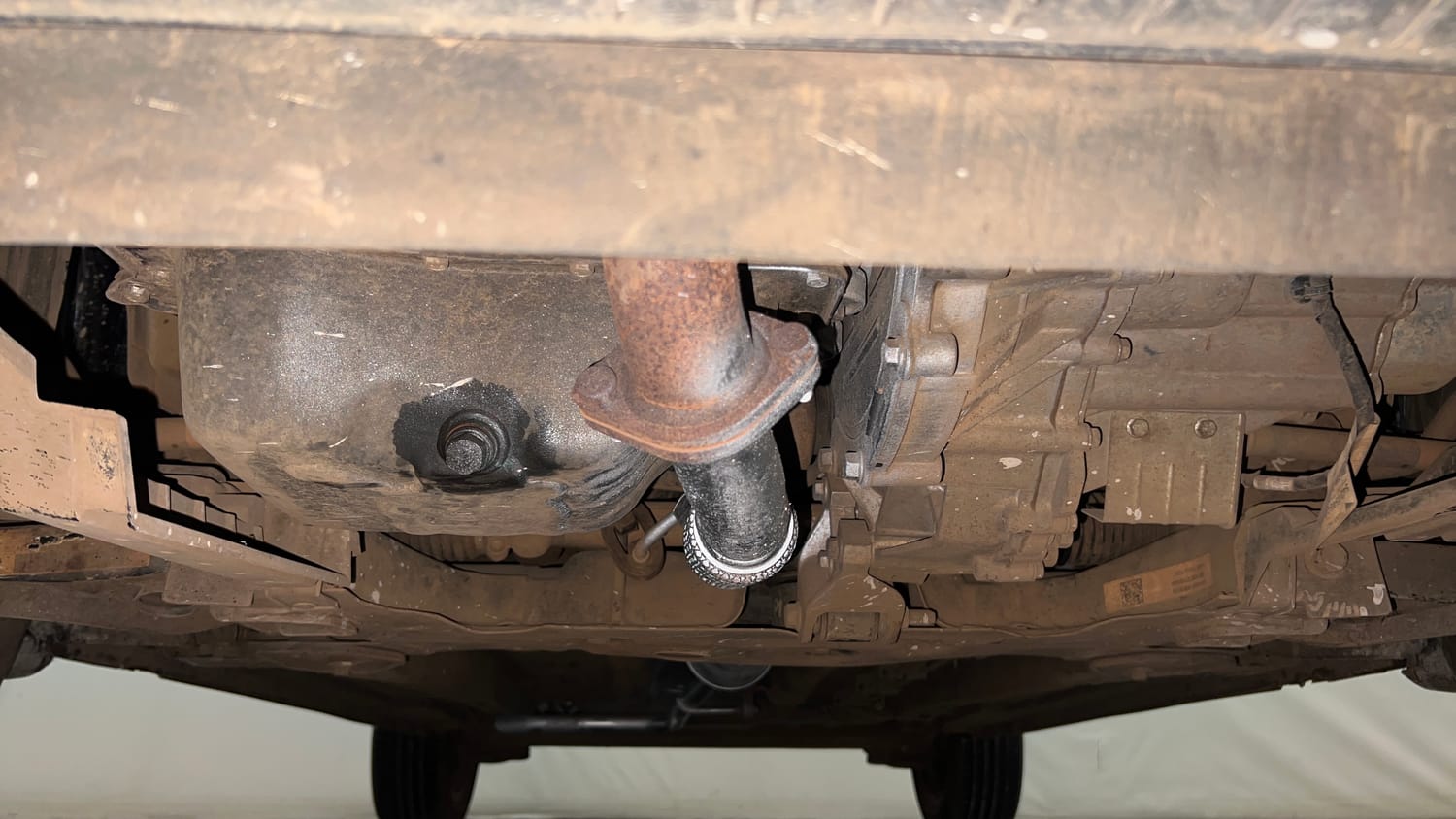 Used 2023 Tata Punch Kaziranga Creative iRA Pack AMT Petrol Automatic extra FRONT LEFT UNDERBODY VIEW