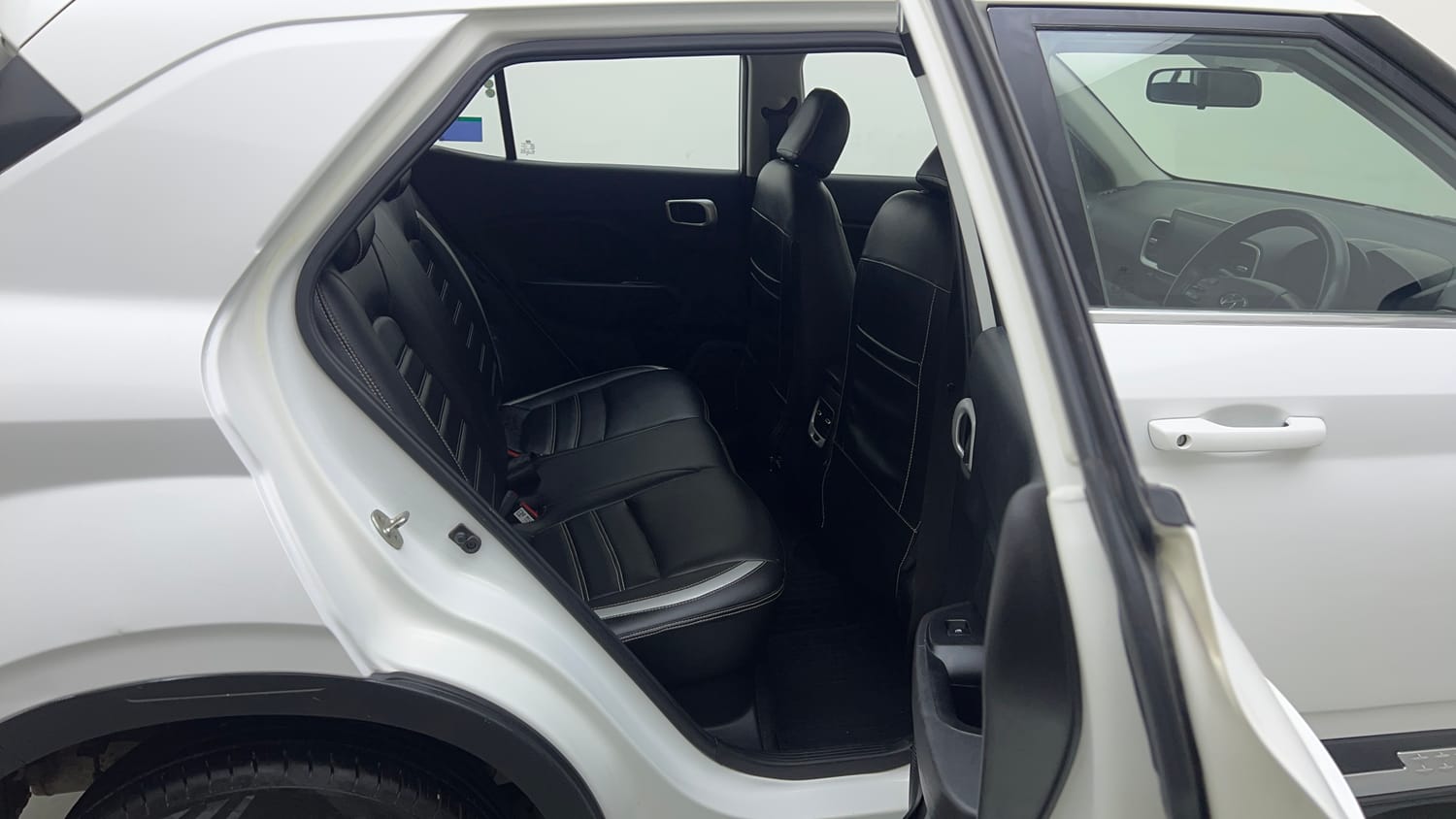 Used 2022 Hyundai Venue S Plus 1.2 Petrol Petrol Manual interior RIGHT SIDE REAR DOOR CABIN VIEW
