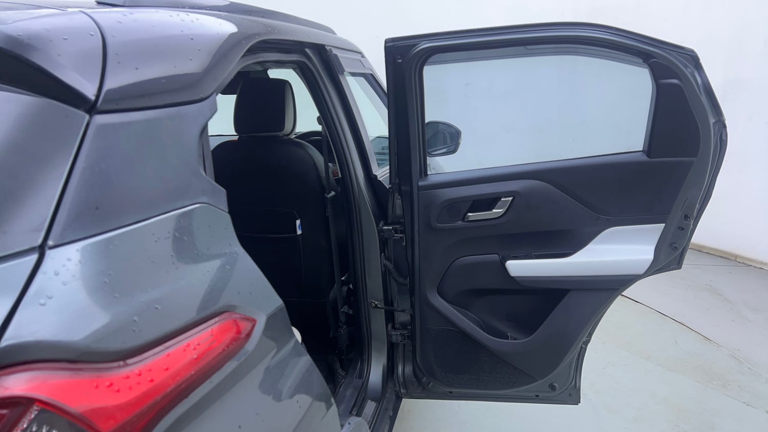 Used 2024 Tata Punch Creative Dual Tone AMT Petrol Automatic interior RIGHT REAR DOOR OPEN VIEW