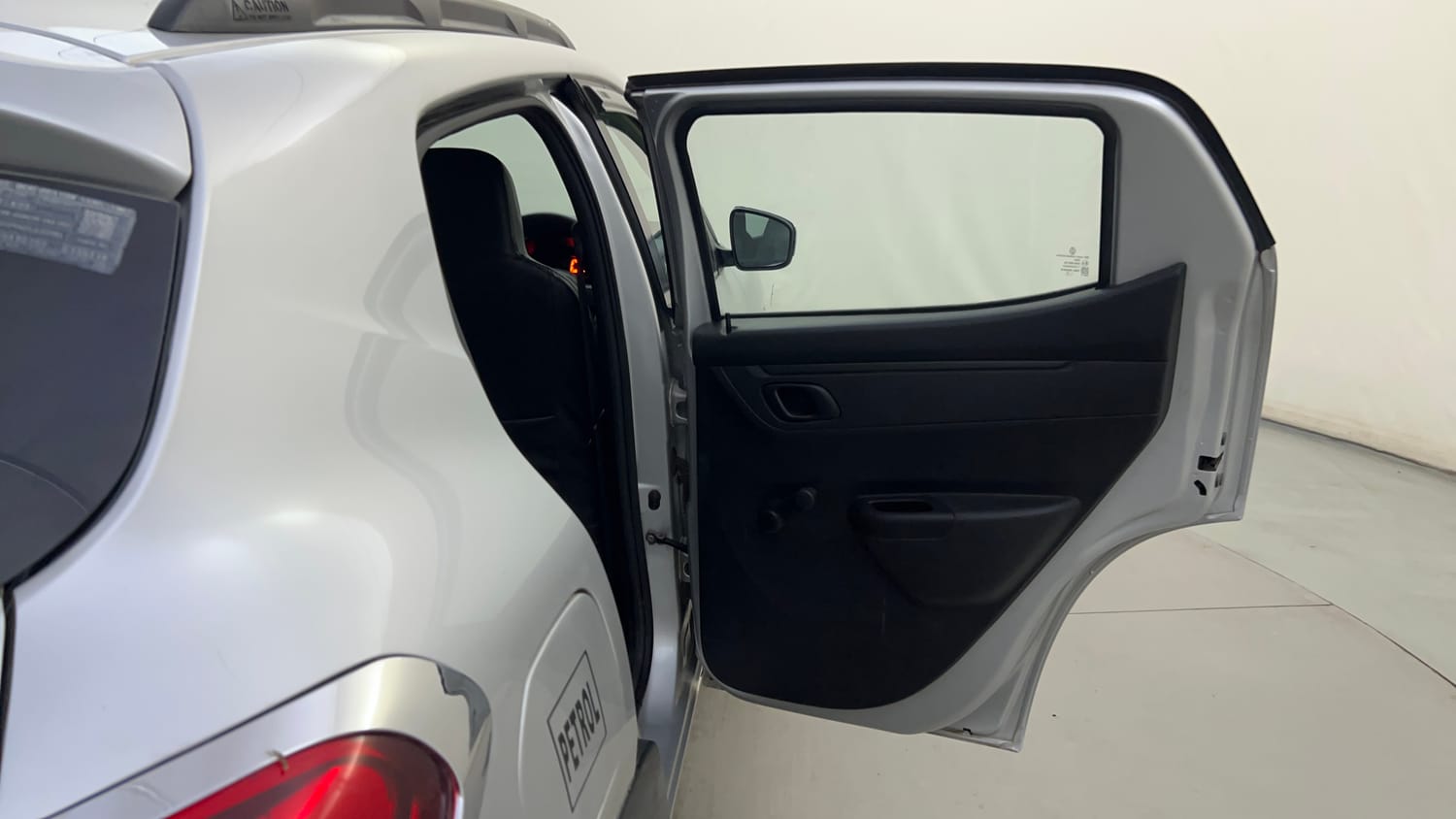 Used 2017 Renault Kwid RXT Petrol Manual interior RIGHT REAR DOOR OPEN VIEW
