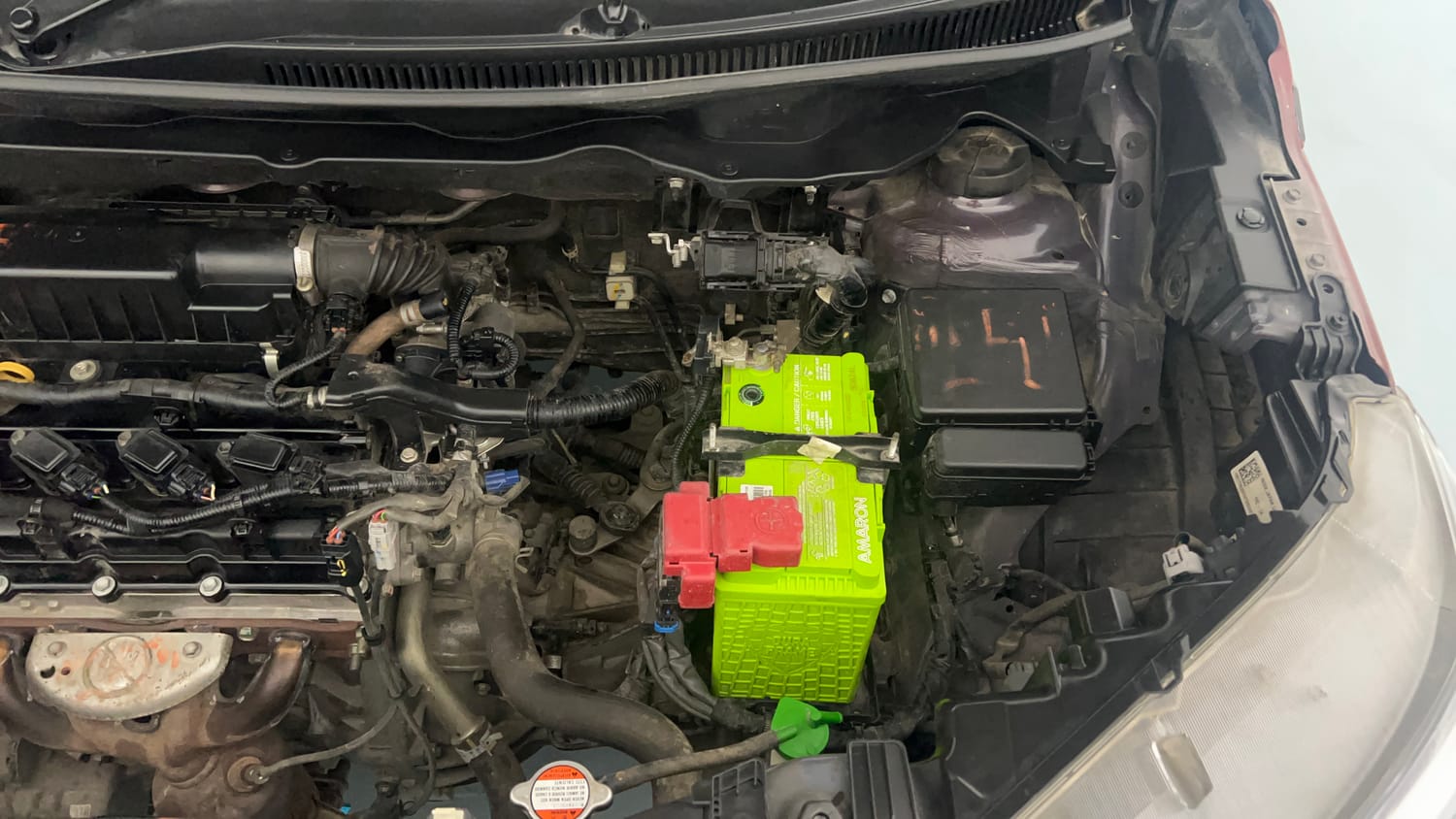 Used 2020 Maruti Suzuki XL6 Alpha MT Petrol Petrol Manual engine ENGINE LEFT SIDE VIEW