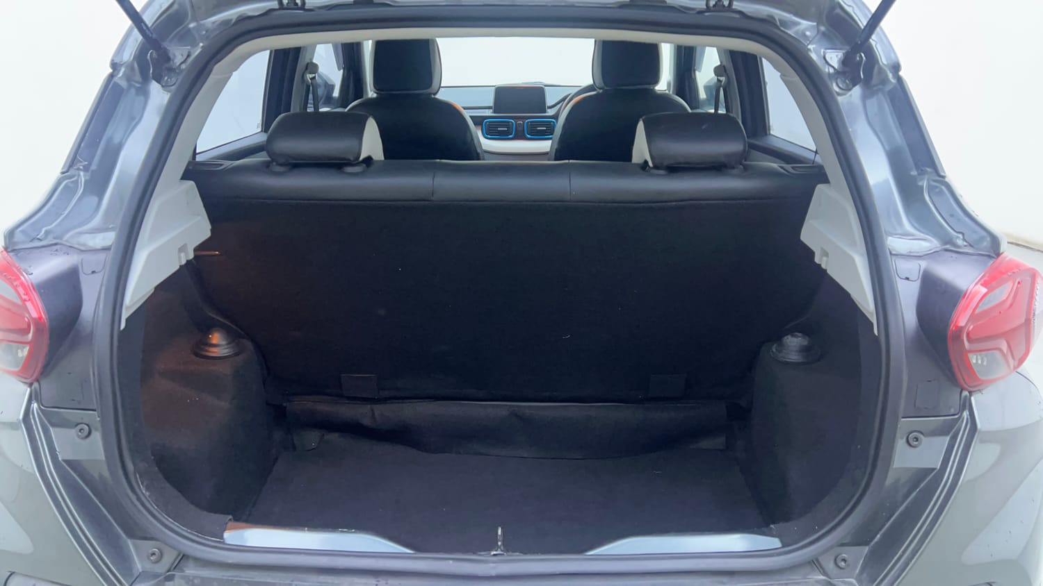 Used 2024 Tata Punch Creative Dual Tone AMT Petrol Automatic interior DICKY INSIDE VIEW