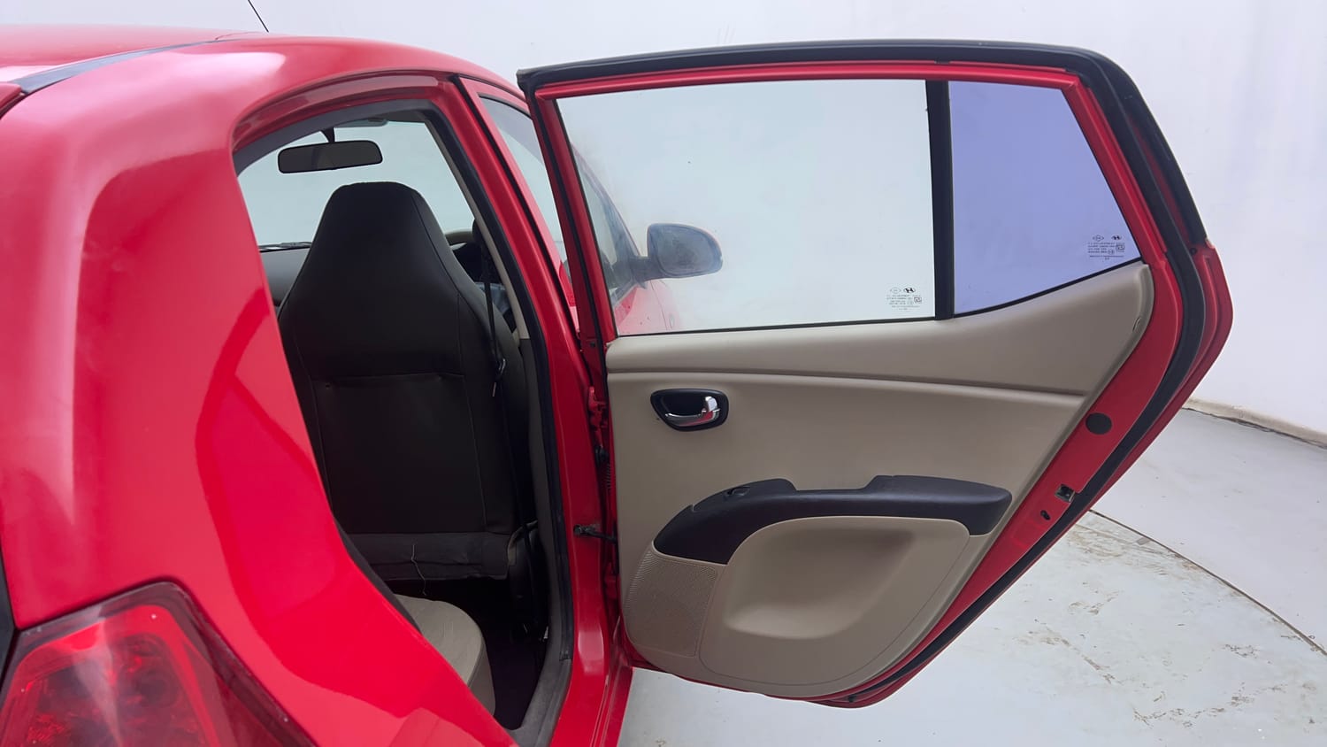 Used 2012 Hyundai i10 Sportz 1.2 AT Kappa2 Petrol Automatic interior RIGHT REAR DOOR OPEN VIEW