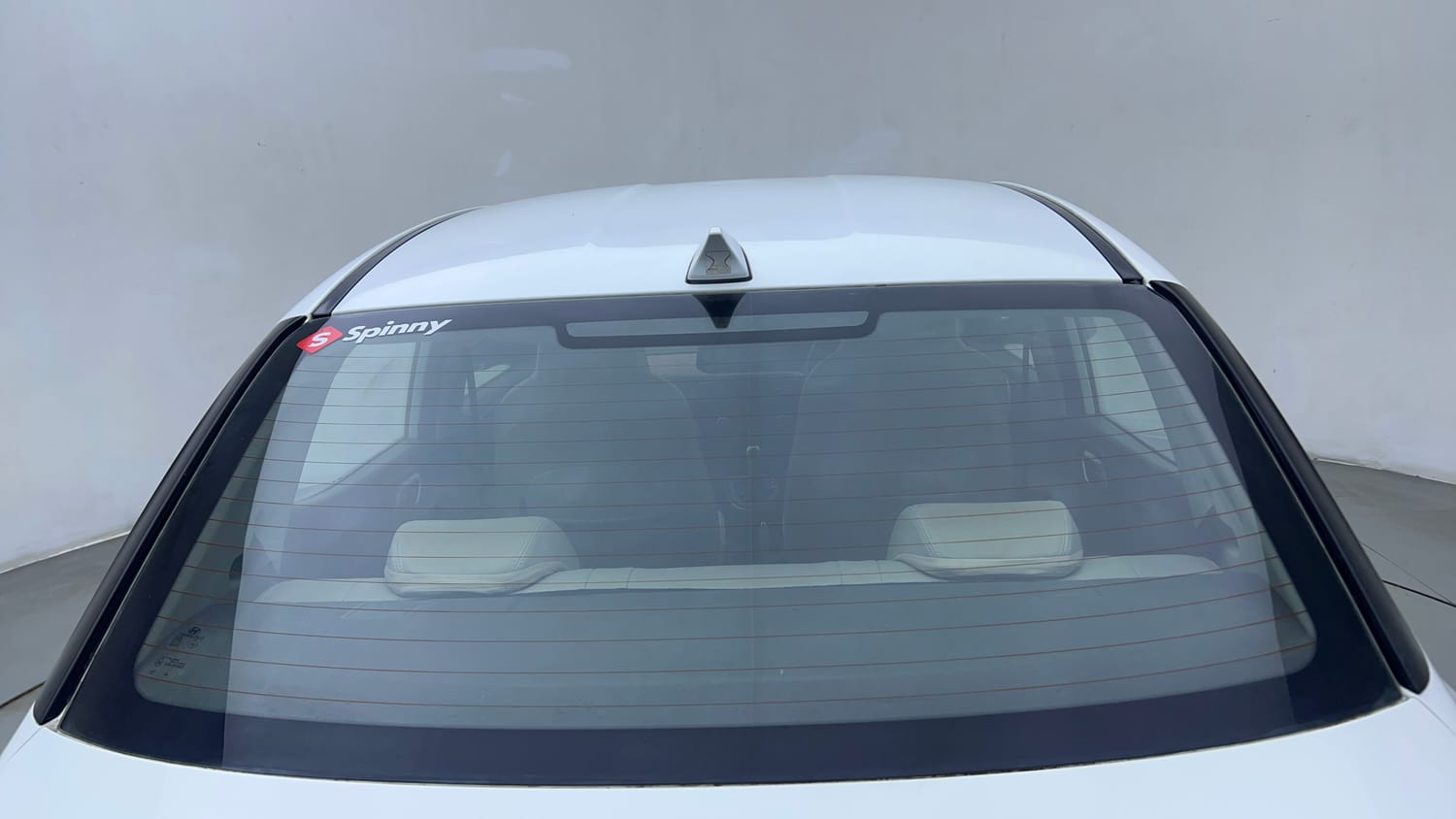Used 2021 Hyundai Aura SX Plus 1.2 AMT Petrol Petrol Automatic exterior BACK WINDSHIELD VIEW