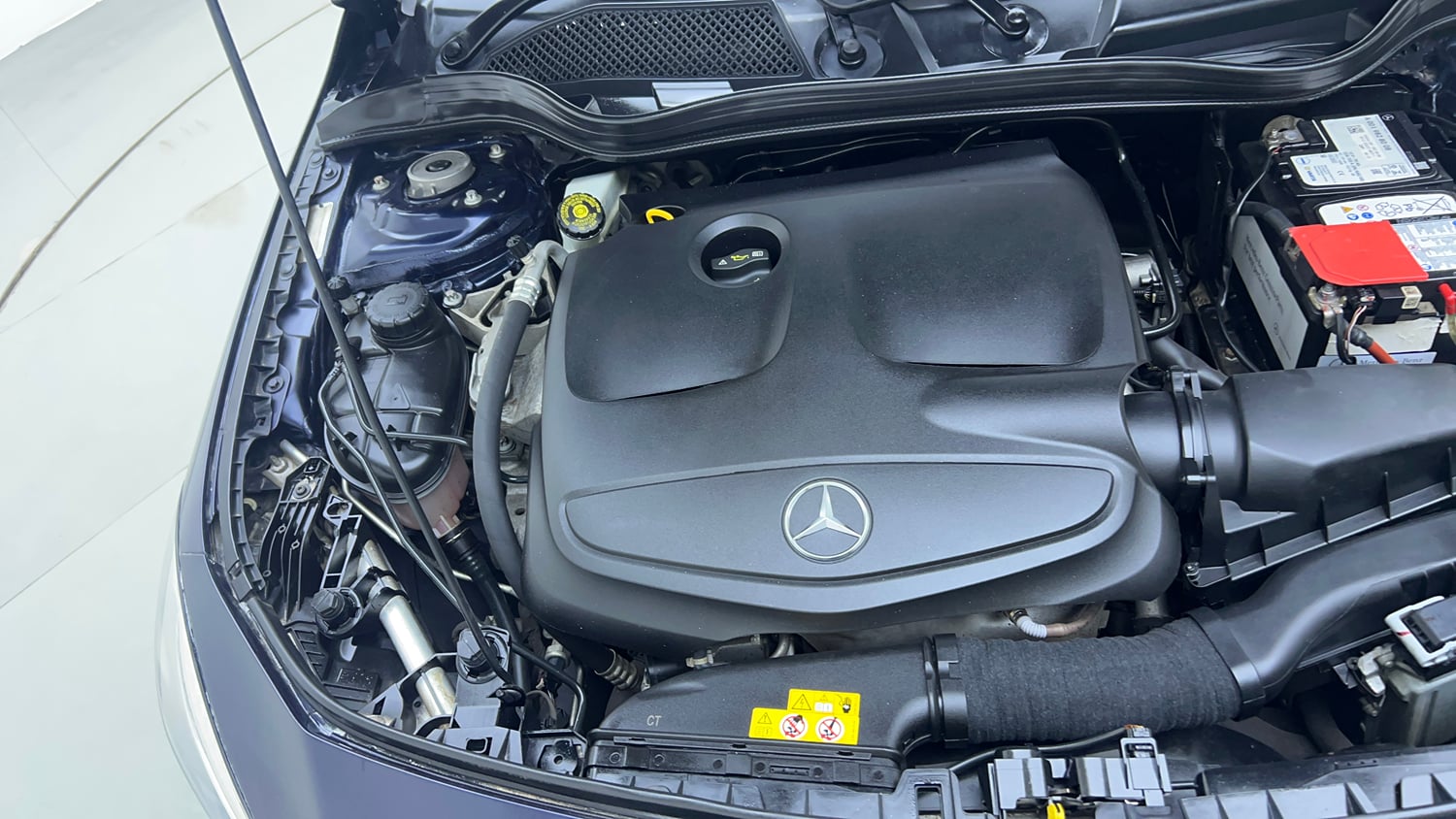 Used 2018 Mercedes-Benz CLA 200 Petrol Sport Petrol Automatic engine ENGINE RIGHT SIDE VIEW