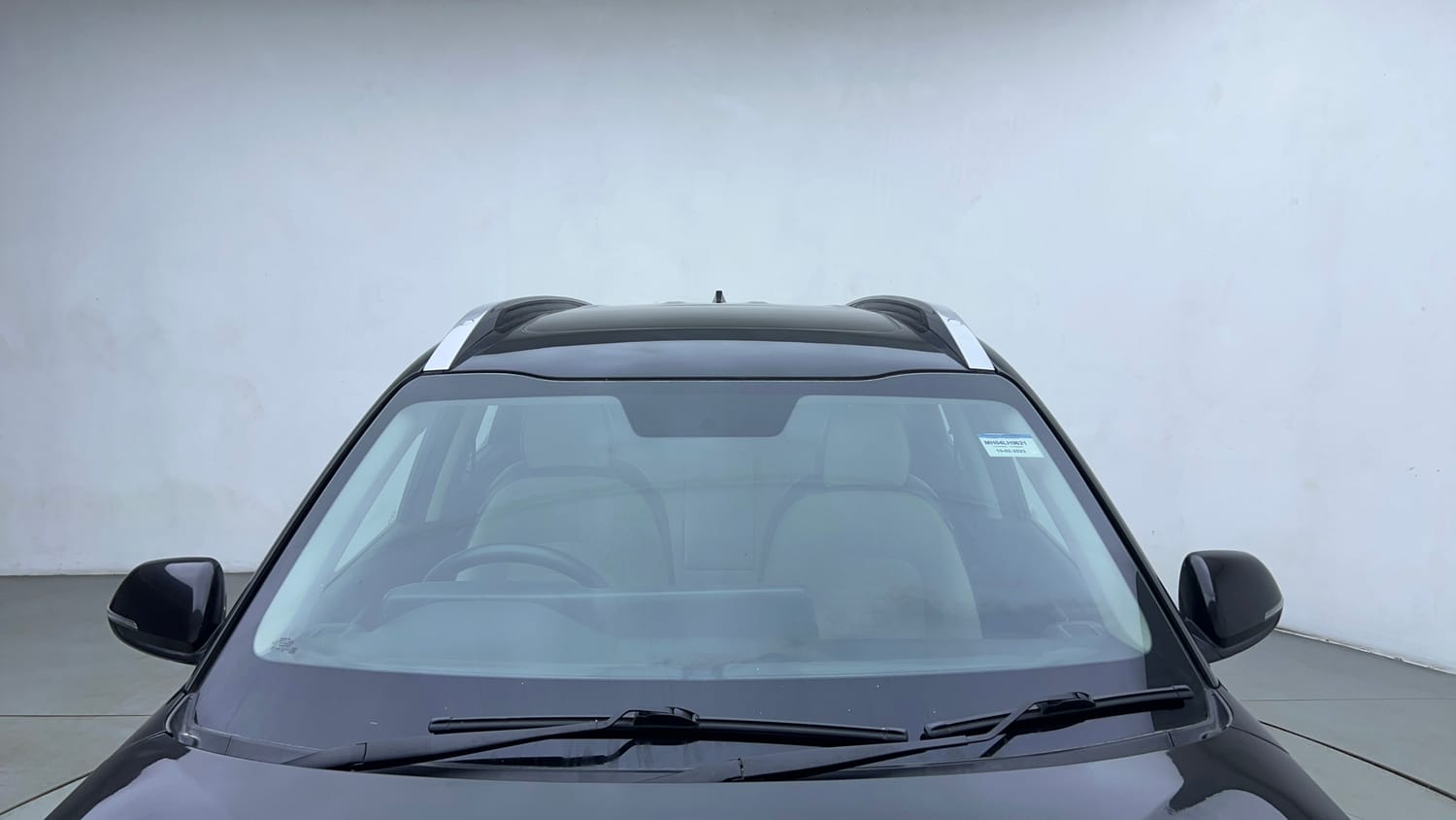 Used 2023 Kia Sonet HTX 1.5 AT Diesel Automatic exterior FRONT WINDSHIELD VIEW
