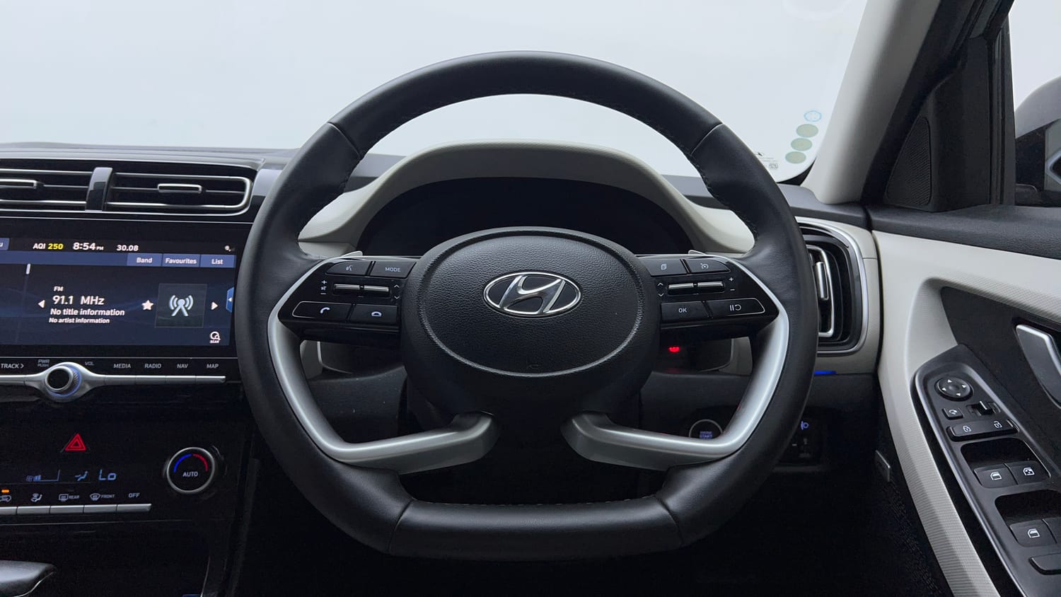 Used 2024 Hyundai Creta SX (O) 1.5 Petrol IVT Petrol Automatic interior STEERING VIEW
