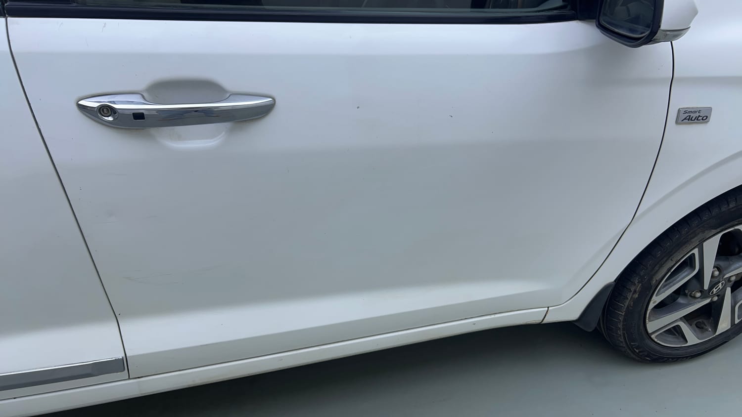 Used 2021 Hyundai Aura SX Plus 1.2 AMT Petrol Petrol Automatic dents MINOR DENT